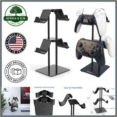 Universal Controller Holder for PS4 PS5 Xbox ONE Switch with 4 Storage Spaces