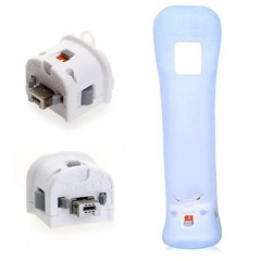 Wii Motion Plus Sensor Adapter Attachment Nintendo Wii /Wii U Controller White