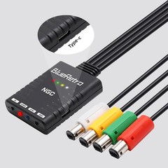 Wireless Controllers Adapter For NGC GameCube Supports 4 Bluetooth Compatible D