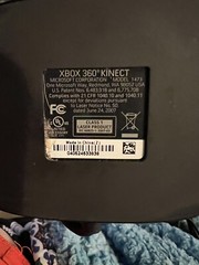 Microsoft 1473 Xbox 360 Kinect Sensor Bar Only – Black