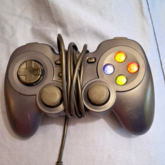 Wired USB PC Gamepad Controller Black Dual Analog Sticks D-Pad