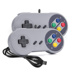 Game Controller, Retro USB Controller for PC Gaming, Super Classic Wired Game Em