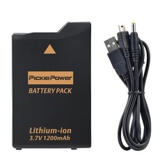 PSP 3000/2000 Battery with PSP Charger Cable for PSP 3000 / PSP Slim 2000 PSP…