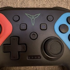 ELISWEEN Wireless Switch Pro Controller Neon Blue/Red Nintendo Switch & Switch 2