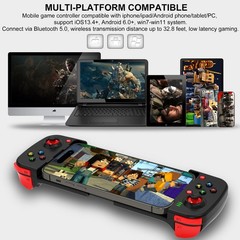 Wireless Gaming Controller for iPhone/iPad/iOS/Android/Samsung/PC Gamepad Joy…