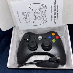 Crifeir 2.4G Wireless Game Controller Compatible X 360/P3 Computer XP Vista Etc