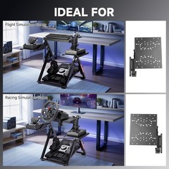 Flight Racing Simulation Stand Foldable Gaming Stand Compatible with Logitech..