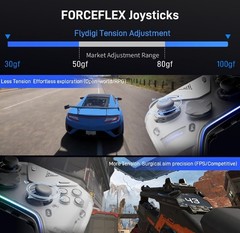 New FLYDIGI Apex 5 PC Controller Wired/Bluetooth/2.4G For PC/NS/Android/TV
