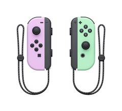 Nintendo Switch Joy-Con Controller – Pastel Purple (-) (L) / Pastel Green (+)(R)