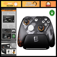Wireless XBOX Controller for Series X|S – TMR Sticks, Hall Effect Triggers, 4 Re
