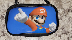 Nintendo DS ” Mario ” Carrying Case Travel Zipper Carry Bag BD&A Official