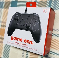 Onn. 10′ Game On Controller for Nintendo Switch/Switch Lite/OLED – Open Box F119
