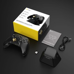 PC Controller -Wireless Bluetooth Charging Dock/Hall Sensor/RGB-D05