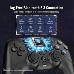Multi-Platform Wireless Controller with Hall Effect Joysticks & 3.5mm Audio Jack