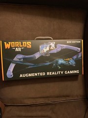 WORLDS AR Augmented Reality Gaming Bow Edition by Black Fin Blue Bow