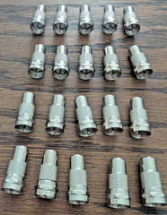 LOT of 20 Atari 2600 Colecovision Intellivision Coaxial RF Video Adapter TV
