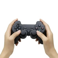 2PcWireless Controller For Sony PlayStation PS2 2.4GHz Dual Vibration Twin Shock