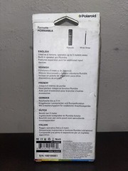 Polaroid PGWI500BLK Remote for Wii, Black, NEW In Sealed Box.