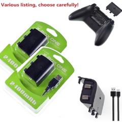 2400mAh Rechargeable Battery Pack for XBOX ONE FREE 2M Long Charging Cable