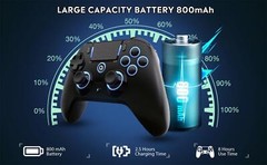Wireless Controller Android Hall Effect