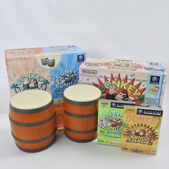 DONKEY KONGA 1+2 Pack Controller Boxed For Nintendo Gamecube 0801