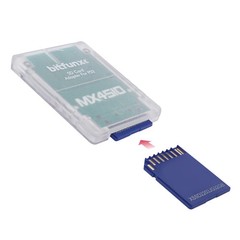 MX4SIO SD Card Adapter Compatible with PS2 Memory Card Slot Blue Clear