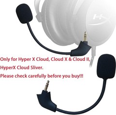 Noise-Cancelling Replacement Microphone for HyperX Cloud Gaming Headsets