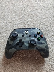 Power A Xbox One Controller Grey Camo