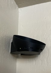 Echo Dot 4/5 Wall & Corner Mount Bracket Holder Accessory BLACK!!
