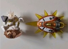 SKYLANDERS SUPERCHARGERS Lot Astro Blast & Sun Runner Switch Xbox One PS4 Wii U