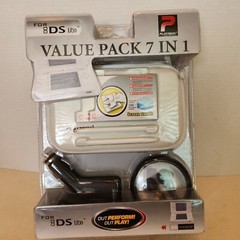 Playtech 7 in 1 Value Pack for Nintendo DS Lite Unopened Games Case