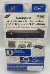 Intec Compact Wireless AV Selector, DVD Remote & MultiTap G7616 PS2 PlayStation