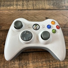 Microsoft Xbox 360 Wireless Controller OEM White/Grey WC01 + Battery Pack