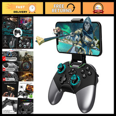 Wireless Bluetooth Game Controller for Switch, PC, iPhone, Android – Hall Effect