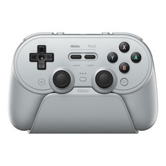8BitDo Pro 3 Bluetooth Controller Switch/Switch 2 w/ Dock, Hall Triggers