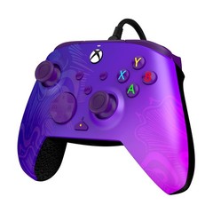 Rematch Enhanced Wired Xbox Controller – Purple Fade