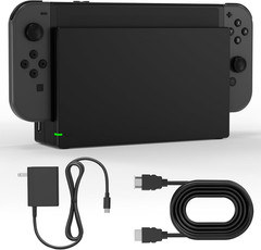 Nintendo Switch Docking Station with HDMI Cable and Charger 3-in-1 TV Set for