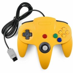 Wired Controller Compatible With Nintendo 64 N64 Joystick Video Game Console