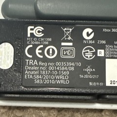 Microsoft Xbox 360 Wireless Network Adapter N Black Model 1398 OEM Authentic