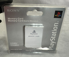 Sony Playstation 1 PS1 Memory Card Authentic SCPH-1020 UHI 94032 -NEW Sealed