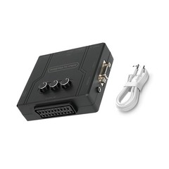 RGBS VGA to YPBPR Converter SCART to YPBPR For 480i 480p 576i 576p 720p 1080i D