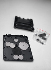 NEW Replacement BLACK Full Housing Shell Case for GameBoy Advance GBA SP #R4