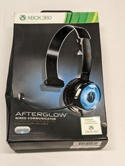 XBOX 360 AFTERGLOW WIRED COMMUNICATOR HEADPHONE HEADSET GAMING ACCESSORIES NEW