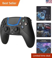 Multi-Platform Wireless Controller with Hall Effect Joysticks & 3.5mm Audio Jack