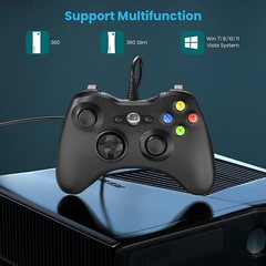Wired Replacement Controller For Xbox 360 Winows PC/Wireless Xbox 360 Gamepad