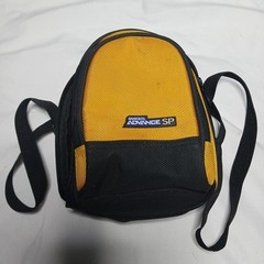 Gameboy Advance SP Travel Bookbag Case Yellow And Black Nylon (See Notes)