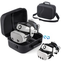 For Meta Quest 3S 3 Case Hard Shell Travel Bag Fits BOBOVR S3 Pro Organizer
