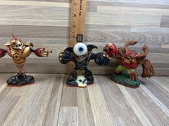 Skylanders Giants Lot — Bouncer, Eye-Brawl & Tree Rex (Giant Figures) Lot Of 3