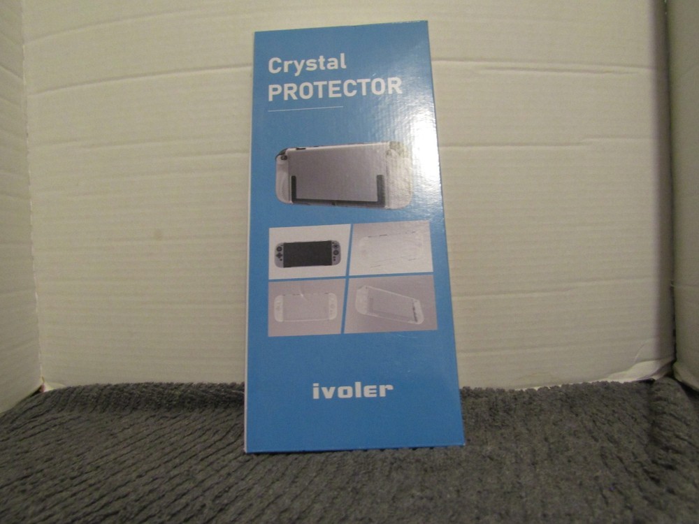 ivoler Clear Dockable Case For Switch 2 Soft TPU Grip Cover CLEAR