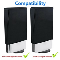 Oxford Cloth Scratch-Resistant Console Dust Cover Protective Case For Sony PS5